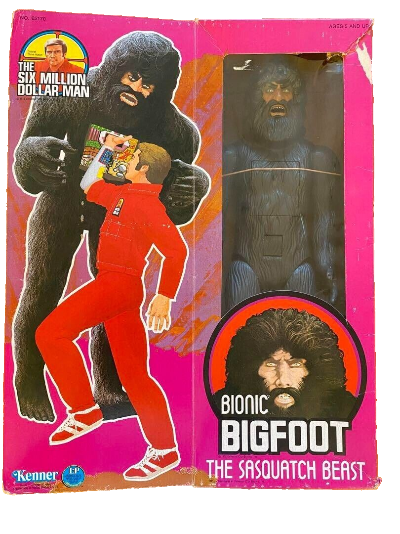 THE SIX MILIOM DOLLAR MAN BIONIC BIGFOOT Old Kenner Vintage item gift From Japan
