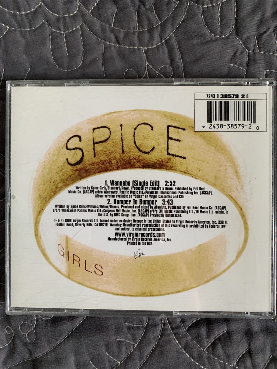 Spice Girls - Wannabe [US] [Single] (CD, 1996, Virgin Records) | eBay