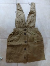 lotto 2414 vestito abito donna salopette verde TG.S ZARA