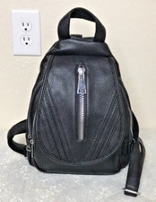 Faux Leather Backpack Purse NWOT