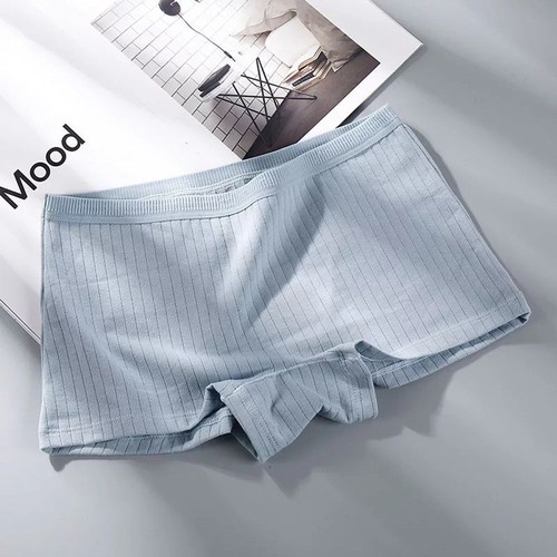 Einfarbige Mid Waist Sexy Unterwäsche Damen Höschen Slips Boxershorts Dessous - Bild 12 von 21