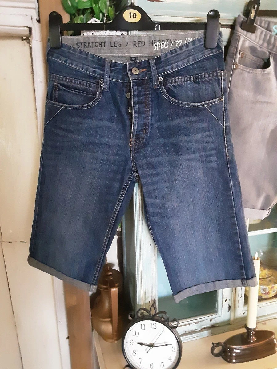 Red herring deals denim shorts