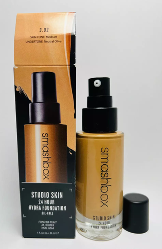 Smashbox Studio Skin 24 Hour Wear Hydrating Foundation-Pick Your Shade-New,Boxed - Picture 11 of 21