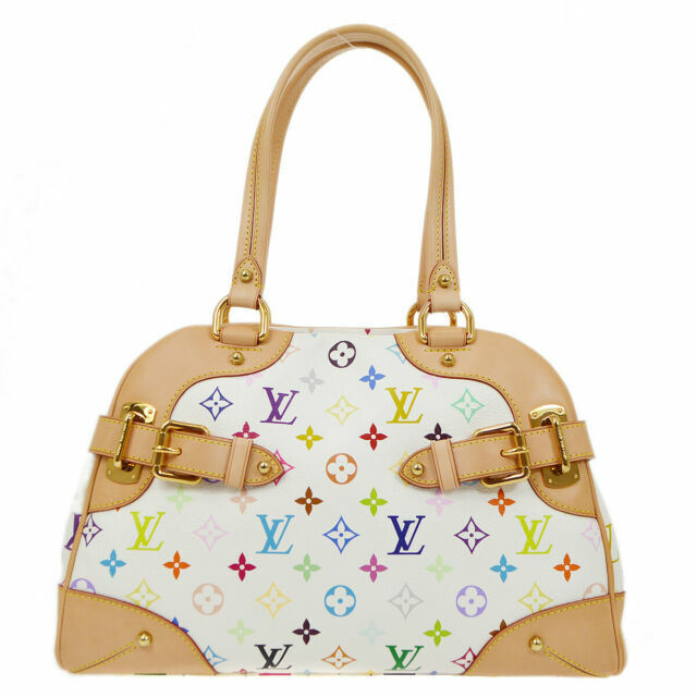 LOUIS VUITTON Monogram Multicolor Claudia White 72306