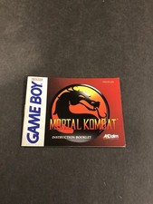 Mortal Kombat Gameboy Manual