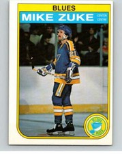 1982-83 O-Pee-Chee #313 Mike Zuke  St. Louis Blues V59281