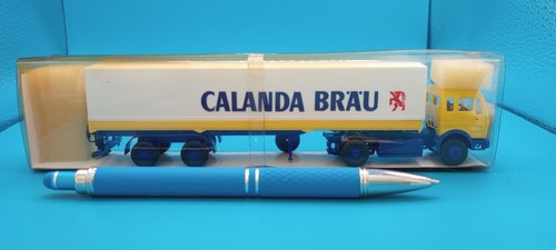 Roskopf 1:87 509 HO Maßstab Mercedes-Benz Calanda Brau Tandem-LKW - Bild 3 von 3