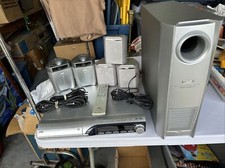 JVC XV-THM303 5 DVD Changer Complete Home Theater System W/ Remote Speakers Sub