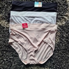 Size 8 Vanity Fair Radiant Womens Panties 360 Comfort 3 Pairs