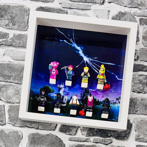 Display frame case for Lego ® Fortnite Battle Bus minifigures 77073 27cm - Picture 16 of 23