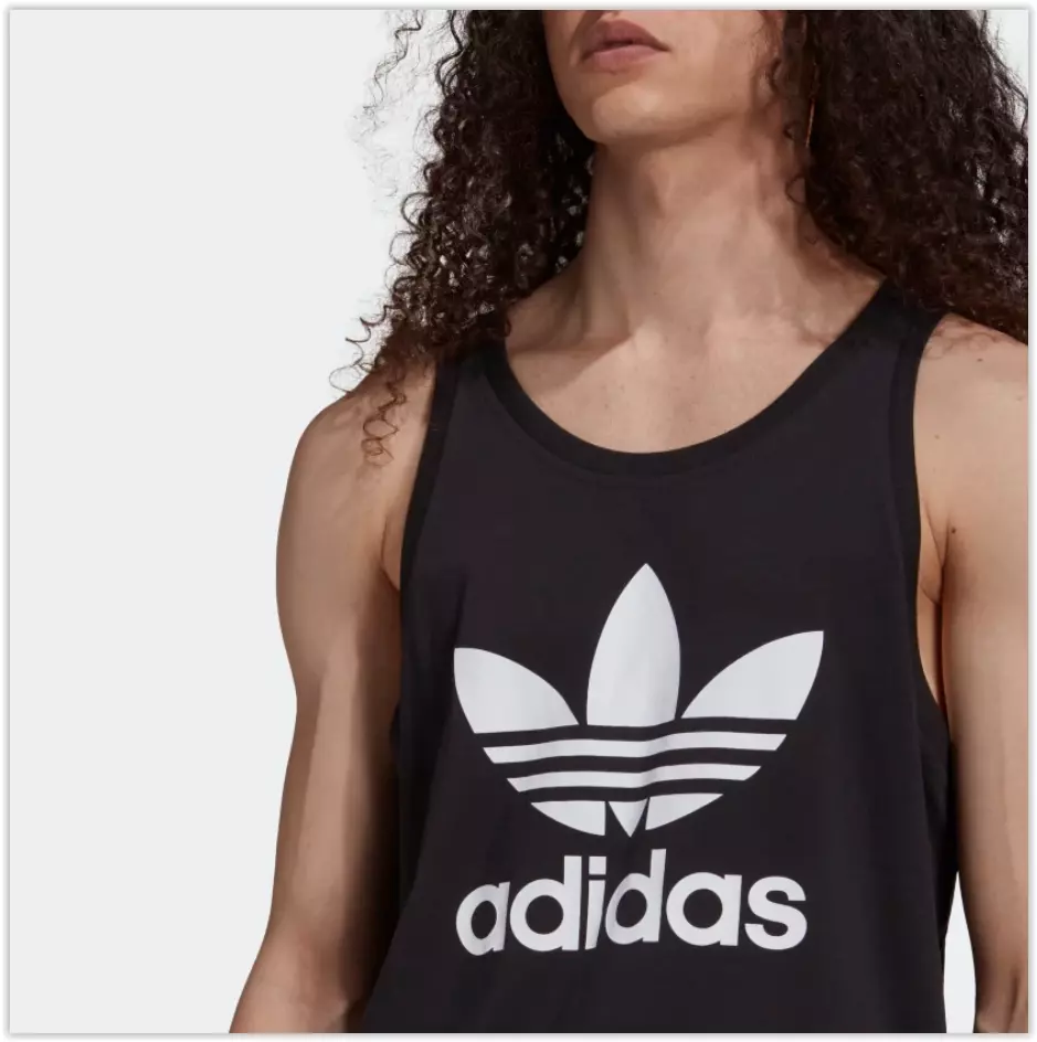 NWT SEALED Adidas Originals eBay Classic Tank Sleeveless Trefoil Black XL | Cotton Top