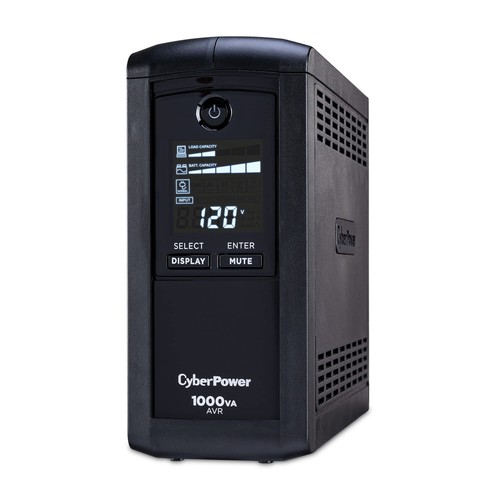CyberPower CP1000AVRLCD Intelligent LCD UPS System, 1000VA/600W, 9 Outlets, A... - 第 4/8 張圖片