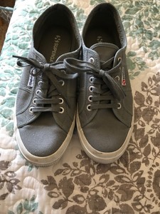 grey superga womens