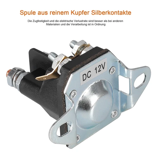 Universal Magnetschalter Starterrelais Anlasserrelais Rasenmäher Rasentraktor DE - Bild 5 von 12