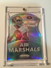 COLIN KAEPERNICK 2015 PRIZM AIR MARSHALS SILVER DIECUT SP 49ERS red hot rare