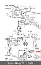 Genuine OE Sealkit Vane Pump B45632610A for Mazda B4563-2610A