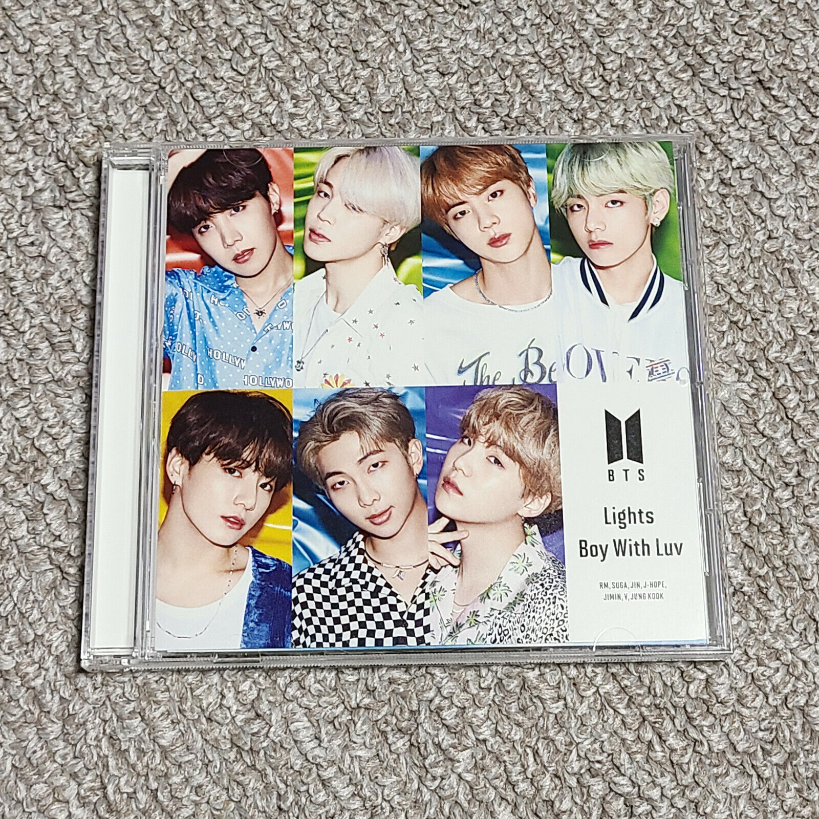 BTS Lights / Boys With Luv Japanese ver. JAPAN FC Limited Edition [CD] kpop 