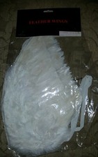 3D White Feather Angel Wings Cosplay Costume