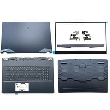 For MSI GE76 Raider 10UE 11UE 12UH MS-17K1 K4 Back Cover& Bezel&Palmrest Bottom