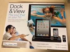 New Innovative Technology Dock View for iPad/ iPod/ iPhone