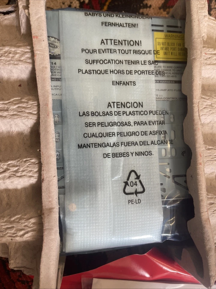 Jensen VM 9214 1 DIN In-Dash LCD Touchscreen DVD/CD/MP3 Receiver New Old School - Image 3 of 4