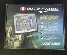Lowrance iWAY 500C Automotive Mountable GPS Receiver