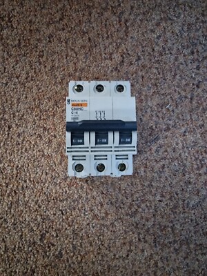 Merlin Gerin Multi 9 C60HC C16 415V AC Leitungsschutzschalter