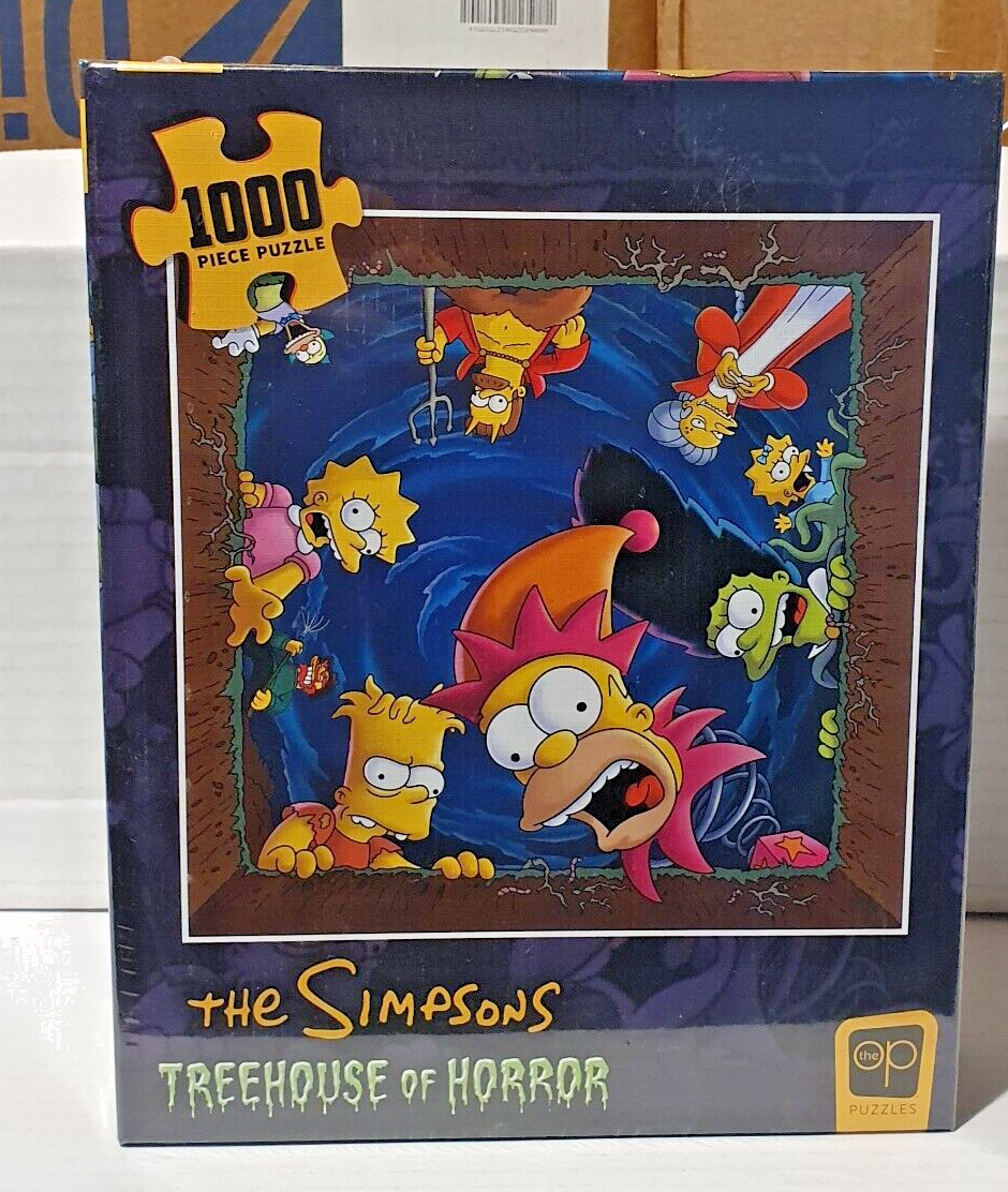 シンプソンズ　The Simpsons Treehouse of Horror The Simpsons Treehouse of Horror-Happy Haunting-1000 Piece Jigsaw