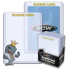 BCW Topload Card Holder - Rookie Gold 25ct Pack FREE SHIP