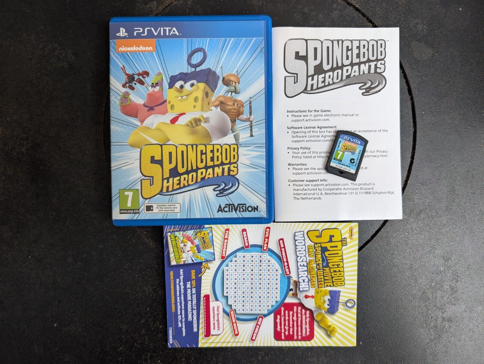 Sony PS Vita - SpongeBob Heropants - English UKV PAL
