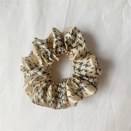 DIY Girls Large Size Smooth Satin Headdress Hair Rope Scrunchies Hair Ring Ti 。 - Picture 30 of 30
