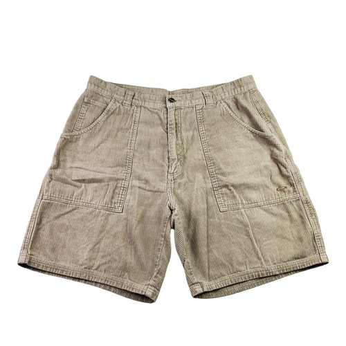 VTG Ocean Pacific OP Men's Corduroy Surf Shorts Brown • Size 36