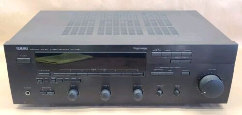 Yamaha RX-V390 2 Ch AV Surround Sound Receiver Stereo System No Remote - TESTED
