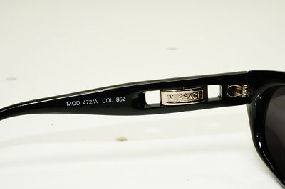 Gianni Versace　サングラス　MOD.472/G COL.684 Gianni Versace 1996 Unisex Vintage Black Sunglasses GV MOD