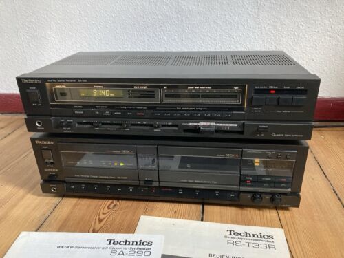 Technics SA-290 Verstärker & Receiver RS-T33R Doppelkassettendeck Tuner TR 33 R - Bild 2 von 23