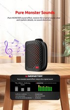Monster M3 Mini Bluetooth 5.4 Speaker ClipOn Wireless Portable Bass waterproof — image 7