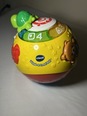 VTech Wiggle Crawl Ball Baby Self-Rolling Educational Developmental Interactive