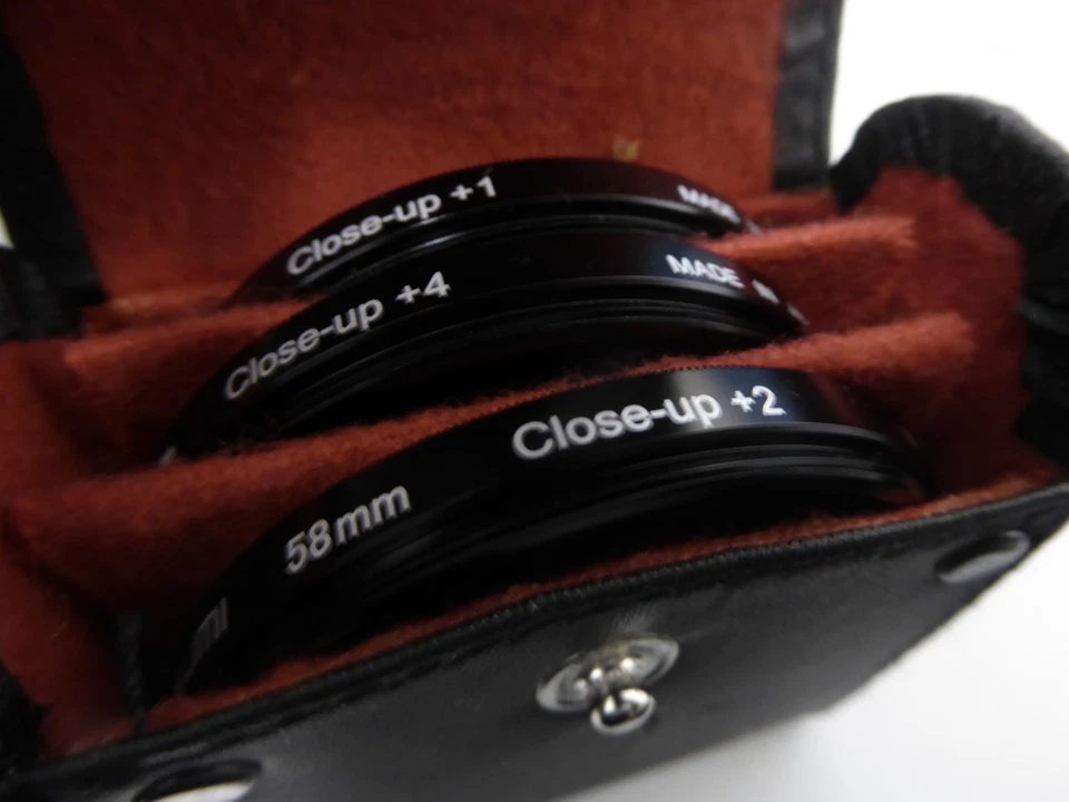 marumi quality 58mm Close-up Set (3 Close-Up Filters & Case) +1, +2 & +4 - Image 4 of 4