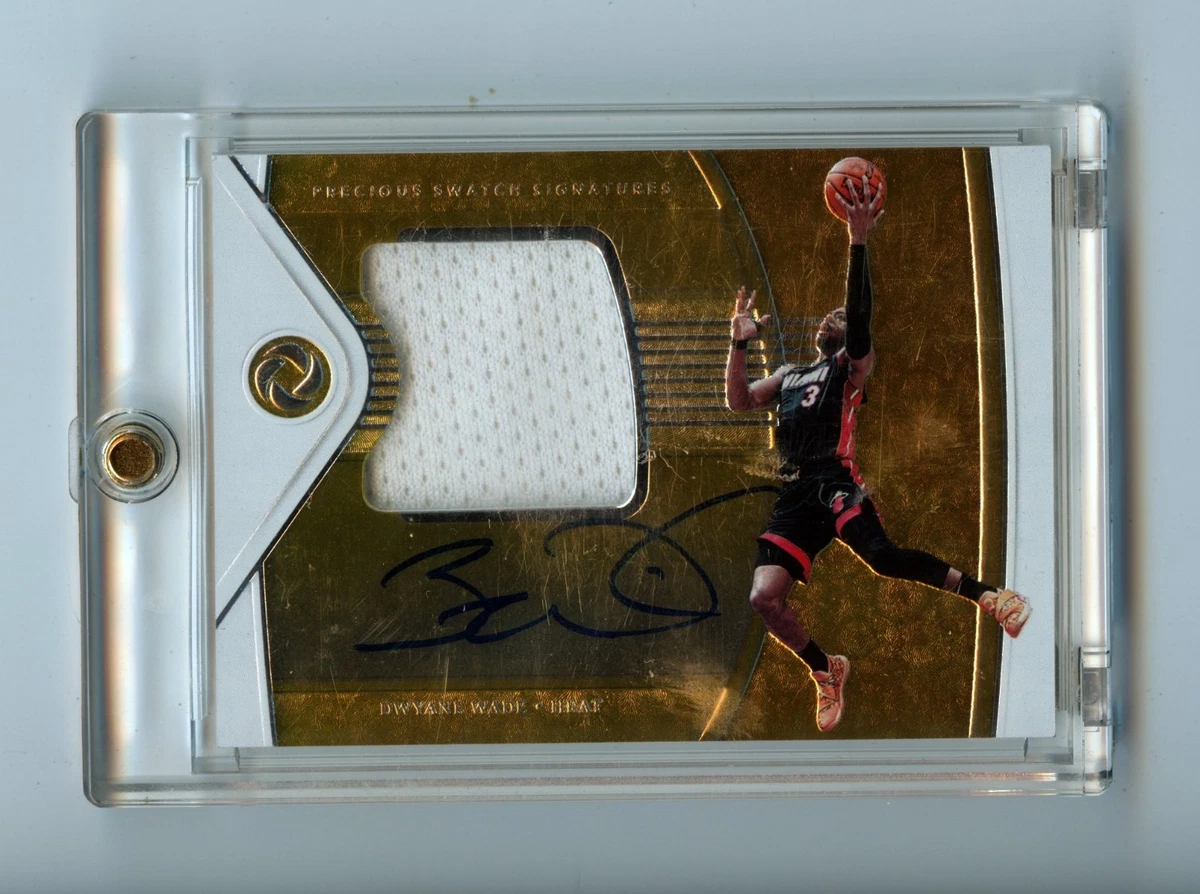 Panini Dwyane Wade Basketball Original Autographed Sports Trading