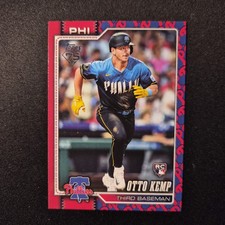 Otto Kemp 2026 Topps Series 1 Team Color Border Variation RC SP Phillies MLB 