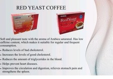Edmark Red Yeast Coffee For Lowering Cholesterol & Heart Disease Dated 2026