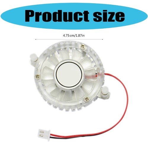 Portable Graphics Card Cooling Fan For Enhanced Airflow In Mini PC Coolers - Afbeelding 8 van 10