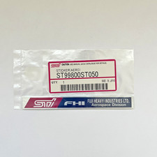 Jdm Subaru Wrx Sti Fhi Aerospace Division Fuji Heavy Industries Sticker Badge