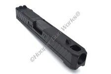 HGW Complete Upper for Glock 43 Pro Comp Black Slide Black Flush Barrel Sights