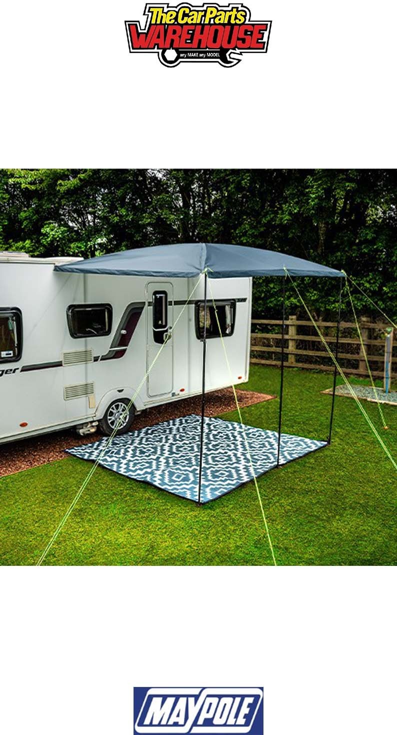 Maypole 94535 Aztec Awning Carpet (2.5m x 3.5m)