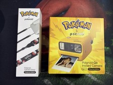Polaroid Go Gen 3 Pikachu Edition Instant Camera with Camera Strap - New In Box
