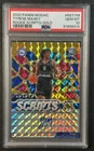 TYRESE MAXEY PSA 10 2020-21 PANINI MOSAIC ROOKIE SCRIPTS GOLD PRIZM RC AUTO 314