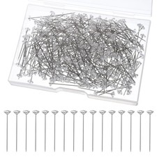 300 Pcs Diamond Bouquet Rhinestones Pins Floral Flower Corsage Pins Crystal H...