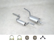Auspuff SET NEU für VW Passat 3C2 3C5 1.4 TSI 1.6 Mitteltopf + Endtopf Anbaut.