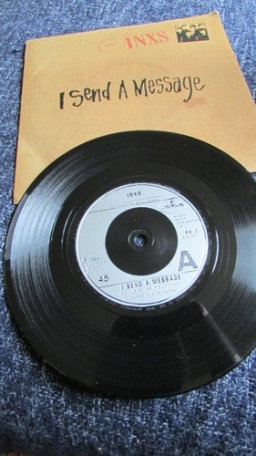 INXS I send a message 7" vinyl single record